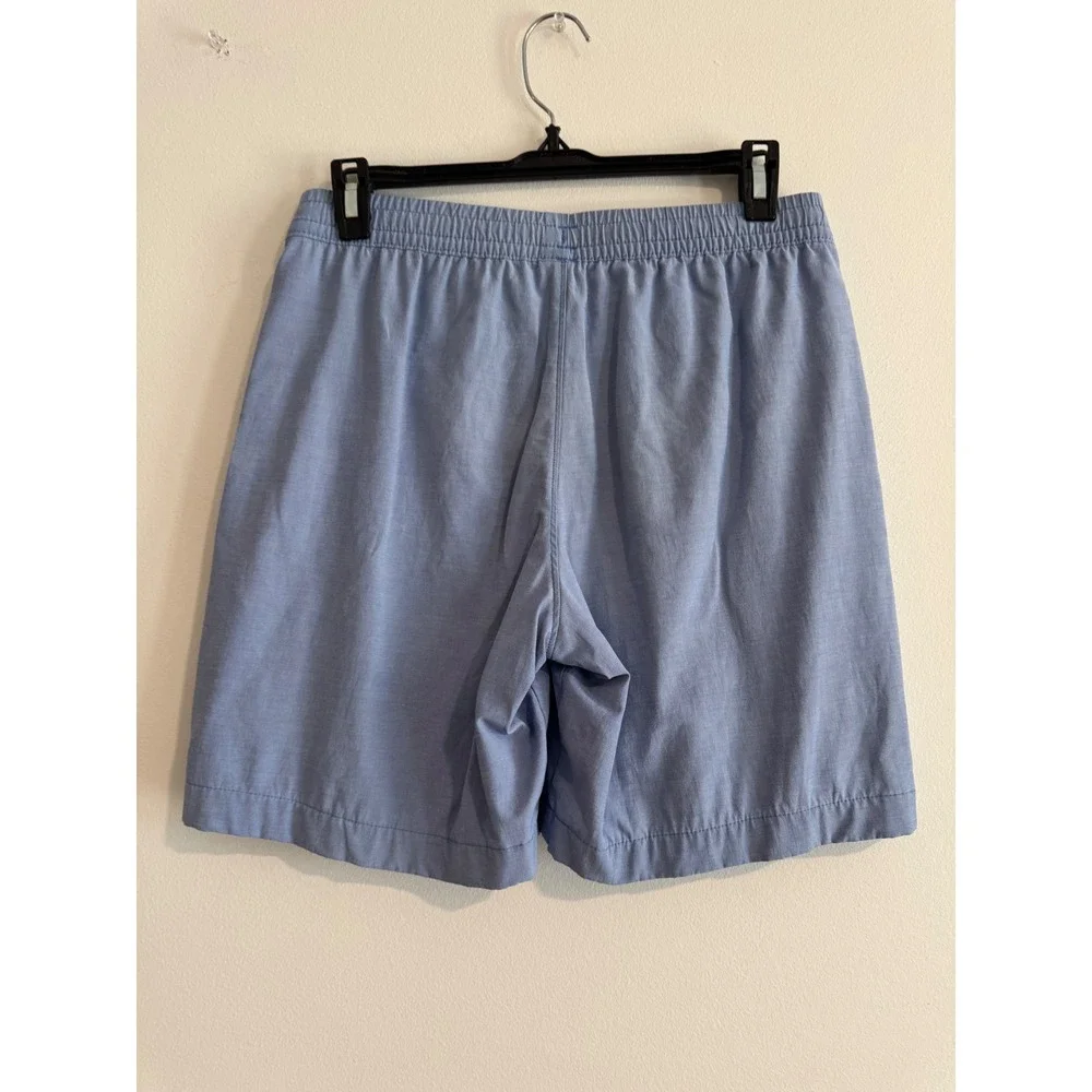 Abercrombie Kids Swim Trunks Boys 13/14 Light Blue Mesh Lined Drawstring shorts